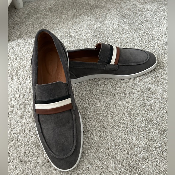 Allen Edmonds Men's Randolph Slip-on Sneaker Gray Size 9